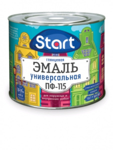 кремовая  1,8 кг Эмаль ПФ-115/START/6шт
