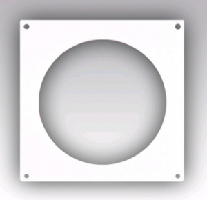 Накладка круглая торцевая D125мм 170*170мм (110шт)