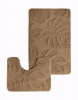  Набор ковриков д/ванной BOMBINI CROOSLOOP 60*100/50*60см (2шт)) LLP202250 Brown 1/25