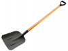 Лопата совковая песочная 281мм х 233мм легированная сталь с черенком с ручкой USP