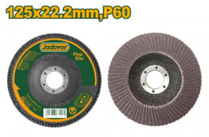Круг лепестковый торцевой 125х22,2мм  P 60 JADEVER JDYL2302