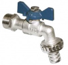 Кран шаровый водоразборный под шланг бабочка 1/2Wh AQL01482/1489 (10шт/100шт)