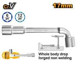 ТОРЦЕВОЙ L-образный ключ 17 мм INGCO HWL1708 INDUSTRIAL