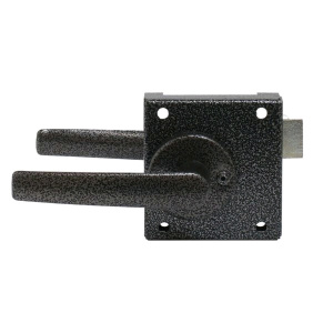 Защелка накладная ЗЩН1.45 серебро (левая) Птимаш