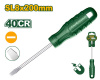 Отвертка шлицевая SL8 200мм одноцветная ручка JADEVER JDSD3988/144