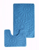  Набор ковриков д/ванной BOMBINI CROOSLOOP Крослуп 50*80/50*40см (2шт)) LLP202252 Blue  1/25