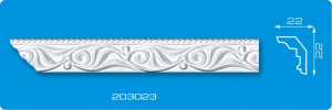 Плинтус 2,0м 203023 22*22 /150шт
