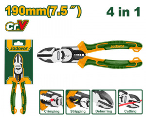 Бокорезы 190мм многофункциональные 4в1 JADEVER JDPL3778/180