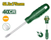 Отвертка шлицевая SL3  75мм одноцветная ручка JADEVER JDSD3933/240