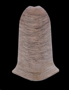 L044 Угол наружный Дуб капучино Лайн Пласт/50