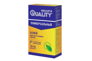 Клей обойный универсал 450г (13-15 рулонов) КАРТОН "Quality" /15