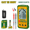 Мультиметр цифровой 0,6-600В,60МОм,4штR03(AAA),True RMS JADEVER JDDM1507