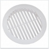 Решетка вентил. круглая пласт. D150мм с фланцем D125 (40шт)
