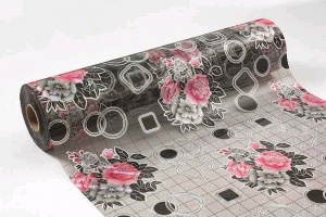  Клеенка силиконовая 1,0м*20м прозрачная (термостойкая) /T4253