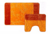  Набор ковриков д/ванной  BOMBINI SILVER 50*80/50*40 (2шт) Оранжевый SLV202009