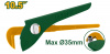 Ключ трубный рычажный 10,5" ф35мм JADEVER JDPW4110/24