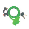 Замок тросовый 100см (83204) 8х1000, 2кл. зеленый Trodos**