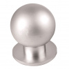 Ручка-кнопка 14.137.02 малая CP (серебро) диаметр 20мм.(100) Trodos