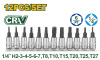 Набор бит торцевых 1/4" (Hex,Torx) 12 шт JADEVER JDST2414
