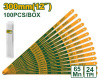 Полотно ножовочное по металлу 300мм,24TPI (100шт) JADEVER JDHB1H24