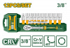 Набор головок 3/8" с трещоткой 12 предметов JADEVER JDST3212