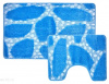  Набор ковриков д/ванной  BOMBINI CLASSIC 50*80/50*40 (2шт) Светло-голубой/CLC202009