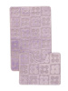  Набор ковриков д/ванной  BOMBINI CLASSIC 60*100/50*60 (2шт) Светло-фиолетовый/CLT201820