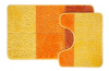  Набор ковриков д/ванной  BOMBINI SILVER Серебро 50*80/50*40 (2шт) Желтый/SLV202019