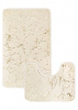  Набор ковриков д/ванной  AQUADOMER Gold Золото 50*80/50*40 Light Beige (Светло-бежевый)/AG001