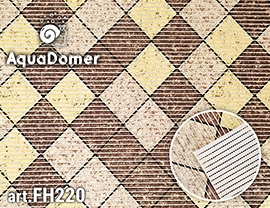  Коврик мерный ПВХ 0,80*15м "AQUADOMER"/FH220
