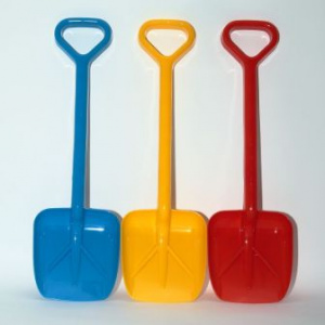 Лопата детская пластмассовая 48см /Бийск (20шт)