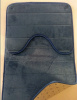  Набор ковриков для в/к AQUADOMER Sponge Спонж 50*40/50*80см (2шт) синий SPN12