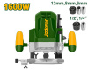 Фрезер 1600Вт,22000об/мин,цанга 6,8,12мм/1/4",1/2" погр.0-60мм JADEVER JDER1516001/2