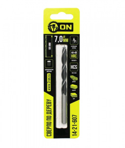 Сверло по дереву  7*105мм W-заточка/ON