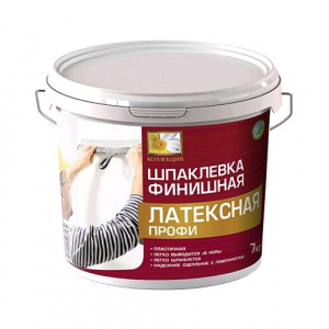 Шпатлевка латексная финишная 3кг Профи Коллекция /4