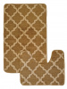  Набор ковриков  д/ванной AQUADOMER Фиеста 60*100/50*60 (2шт) Beige F001 (бежевый) 1/50