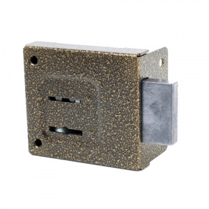 Замок накладной ЗН4-1 бронза 3кл. Сувальдный/Птимаш