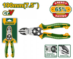 Бокорезы 190мм комбинированные, сложного действия JADEVER JDPL3768/36