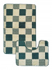  Набор ковриков  д/ванной AQUADOMER Фиеста 50*80/50*40 (2шт) Green F004 (зеленый) 1/50