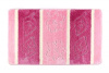 Коврик д/ванной BOMBINI SILVER 60*100 (1шт) Розовый SLV17