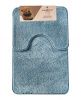 Набор ковриков д/ванной  AQUADOMER Teddy 50*80/50*40 Blue/M06