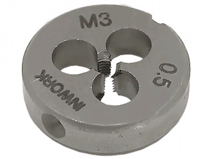 Плашка метрическая  3*0,5мм /InWork