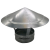 Зонт крышный для круглых воздуховодов оцинк.сталь D100 серия RUG (20 шт)