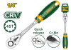 Ключ трещоточный 1/4" 158мм 45зубов JADEVER JDRW1214