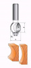 Фреза кромочная галтельная 1016 D25 (рез) h25 (высота реза) d8мм (хвостовик) R16/Алмаз