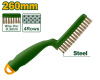 Щетка проволочная 4 ряда с пластиковой ручкой 260мм  JADEVER JDBH1103