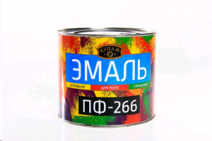 Эмаль ПФ-266 красно-коричневая  0,8кг Купаж/ 14шт