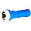 Фонарь ручной "эконом" LED 828-TH (3xG10 в компл.) 1св/д, голубой/пластик, BL Ultraflash