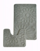  Набор ковриков д/ванной BOMBINI CROOSLOOP Крослуп 50*80/50*40см (2шт)) LLP202252 Grey  1/25