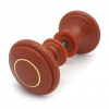 Ручка-кнопка РДП-01-4 красно-коричневая  ручка дверная D-64мм (25)